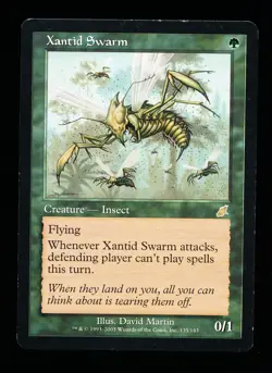 * * 1x Xantid Swarm x1 * * Scourge MTG LP Lightly Played - Image 1