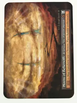 Horns of Behemoth Unique Gothic NM Sorcery: Contested Realm - Image 1