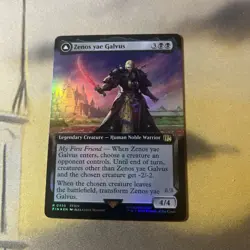 MTG / Zenos Yae Galvus- Extended Art Foil - Nm & Never Played - Image 1