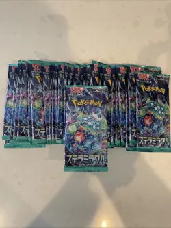 Stellar Miracle Scarlet Violet SV7 Pokemon Card Japanese Set 40 Packs Sealed New - Image 1
