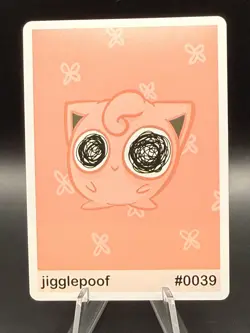 Jigglepoof (Jigglypuff) #39 - Gen 1 Pookiemoot Fan Art- Pokemon - Image 1