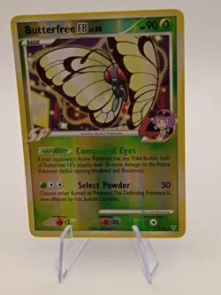 Pokemon Butterfree FB 17/147 2009 Supreme Victors - Image 2