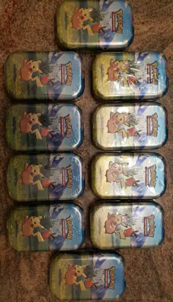 Pokemon TCG Ascended Heroes Etb + 10 Ascended Heroes Pikachu Tins Factory Sealed - Image 5