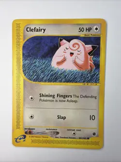 Clefairy 101/165 LP Expedition Base Set Vintage Non Holo Rare Pokemon - Image 1
