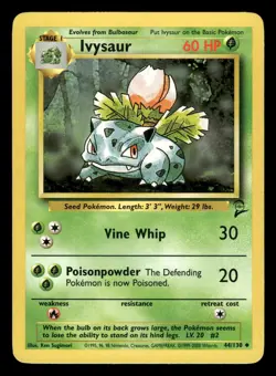 Ivysaur 44/130 Base Set 2 B2 MP - Image 2