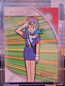 Topps Pokemon TV Animation Officer Jenny HV17 Heroes & Villains - Image 1