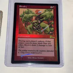 Rivalry FOIL Urza's Legacy NM - Image 1