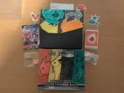 Pokemon Center Evolving Skies EMPTY ETB BOX No Packs/Promo/Sleeves (As Pictured) - Image 3