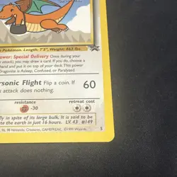 Pokemon TCG Dragonite Promo #5 WB the First Movie Stamped CLEAN - Image 3