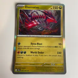 Eternatus 141/191 Surging Sparks Holo Rare Pokemon Light Play+ - Image 3