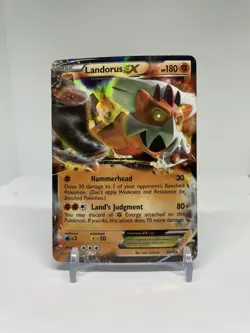 Landorus EX - 89/149 Pokemon TCG BW Boundaries Crossed Ultra Rare DMG - Image 1