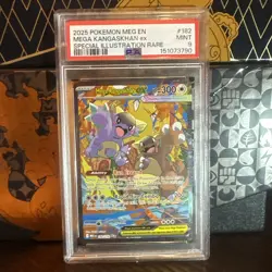 2025 Mega Kangaskhan ex PSA 9 Special Illustration Rare #182 Pokemon MEG EN 🔥 - Image 1