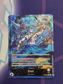 ENGLISH - One Piece OP15-058 Enel Leader Alt Art - Image 1