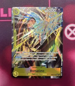 Borsalino Alt Art EB04-058 SR Adventure On Kami’s Island One Piece OP15 English - Image 1