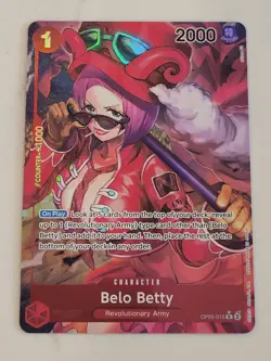 One Piece CCG - OP05-015 - Belo Betty - Alternate Art - English - Image 1