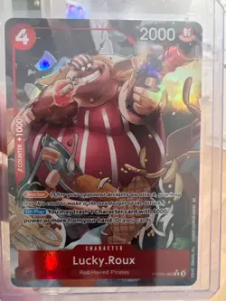 One Piece Card Game TCG Lucky.Roux PRB02-003 Alt Art M/NM Condition - Image 2