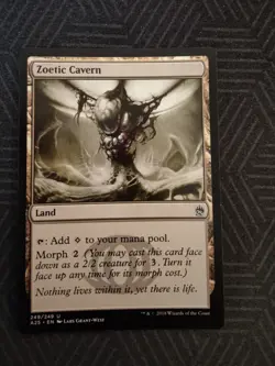 mtg zoetic cavern masters 25 - Image 1