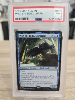 Wan Shi Tong, Librarian Mythic 0078 Magic The Gathering MTG PSA 9 - Image 1