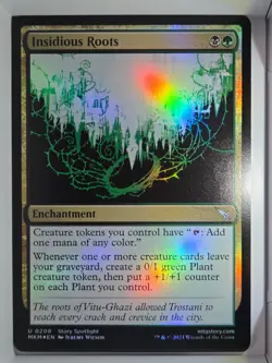 Insidious Roots (Foil) - U208 - MTG - Murders at Karlov Manor (MKM) - Image 1