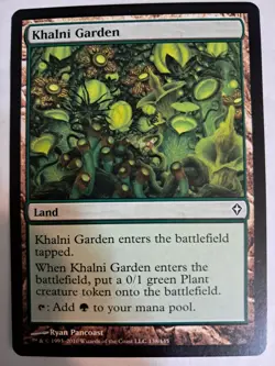 Khalni Garden Worldwake (138/145) MTG Magic LP LAND - Image 1