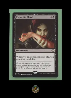 Commander: The Lost Caverns of Ixalan #195 Exquisite Blood - Image 1
