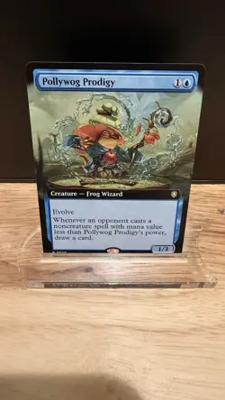 Pollywog Prodigy (Extended Art) Commander: Bloomburrow Regular - Image 1