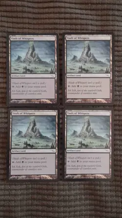 Magic: the Gathering / MtG Vault of Whispers x4 Mirrodin - Image 1