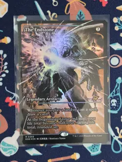 MTG The Endstone (Showcase) (365) | NM Foil | Edge of Eternities (EOE) - Image 1