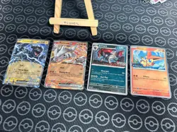 4x Pokemon TCG Card Bundle - Black Bolt+White Flare STAMPED PROMO Cards - NM - Image 1