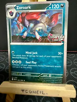 4x Pokemon TCG Card Bundle - Black Bolt+White Flare STAMPED PROMO Cards - NM - Image 4