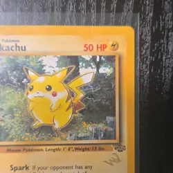 Pokemon Pikachu 60/64 Base Set 1st Edition 1999 Wizards Gold W Stamp - Image 5