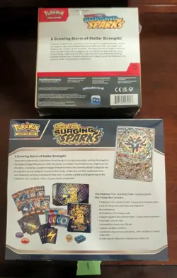 Pokemon Surging Sparks Collectors Combo -Elite Trainer Box w/ Booster Bundle :) - Image 3