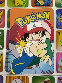 Pokemon 151 Vintage Pocket Monsters Vending HOLO Prism Sticker 2000 Nintendo - Image 5