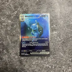 Pokemon Scarlet & Violet 151 TCG Blastoise EX 200/165 Sir Special Illustration - Image 1