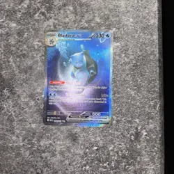 Pokemon Scarlet & Violet 151 TCG Blastoise EX 200/165 Sir Special Illustration - Image 3