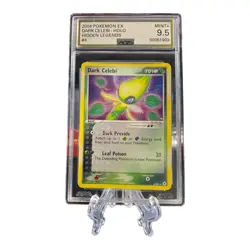 2004 Pokemon EX Hidden Legends Dark Celebi Holo 4/101 AGS 9.5 Mint+ - Image 1