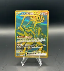 Pokemon Sv: Paldean Fates Koraidon ex 245/091 Gold Secret Rare Full Art Holo - Image 1