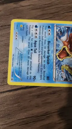 Gyarados XY109 Pokemon XY Black Star Promo Cosmos Holo 2016 - Image 4