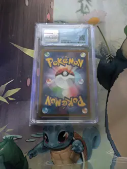 Pokemon TCG Japanese S10A Dark Phantasma Hisuian Arcanine 075/071 CGC 9 Gem Mint - Image 2