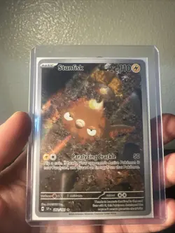 Pokemon TCG Stunfisk Illustration Surging Sparks 202/191 - Image 1