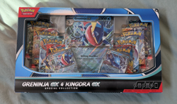 Pokemon Greninja ex & Kingdra ex Special Collection - New & Sealed - 8 Packs! - Image 1