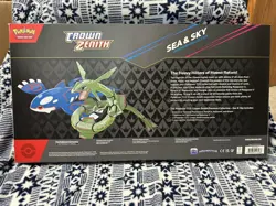 Pokemon TCG Crown Zenith Sea and Sky Premium Collection Box, 14 Packs 190367 - Image 2