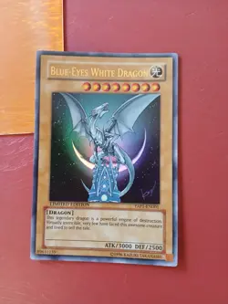 Yu-Gi-Oh! Blue-Eyes White Dragon YAP1-EN001 Holo Limited Edition Card - Image 1