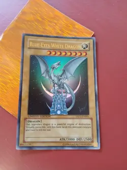 Yu-Gi-Oh! Blue-Eyes White Dragon YAP1-EN001 Holo Limited Edition Card - Image 3