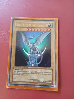 Yu-Gi-Oh! Blue-Eyes White Dragon YAP1-EN001 Holo Limited Edition Card - Image 4