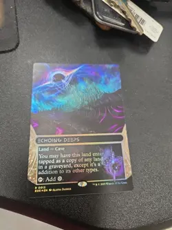 Echoing Deeps (0013) (Borderless) Edge of Eternities: Stellar Sights Foil - Image 1