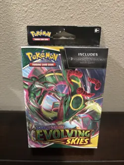 Sealed 3 Pack Evolving Skies Hanger Box Pokemon TCG Sword & Shield booster a 820650851551 - Image 1