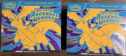 2X Pokemon Ascended Heroes Elite Trainer Boxes ETBs Factory Sealed - Image 1