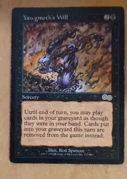 Yawgmoth's Will Urza's Saga Regular - Image 1