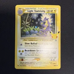 Light Toxtricity SWSH137 Ultra Rare Holo Celebrations Promo Pokemon Card - Image 1